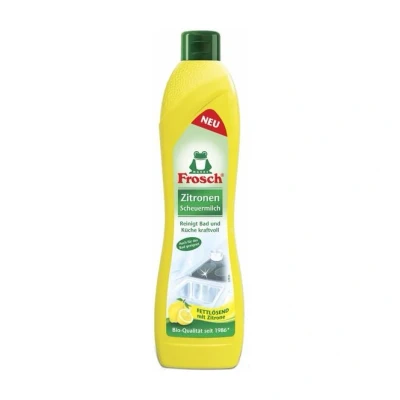 Abbildung von Frosch Zitronen Scheuermilch 500 ml Reinigt Bad und Küche kraftvoll Spezialwaschmittel
