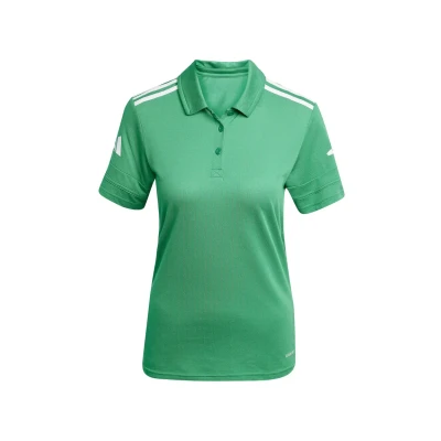 Abbildung von adidas Damen SQUADRA25 Cotton Polo, Team Green/White, S