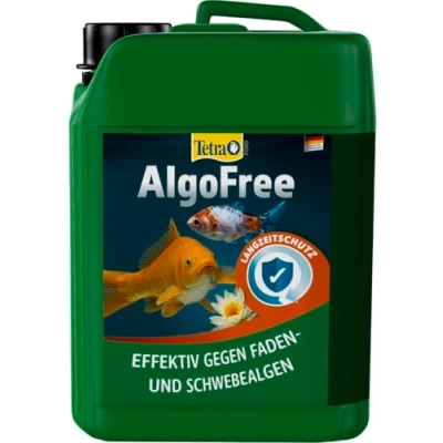 Abbildung von Tetra Pond AlgoFree Schwebealgen und Fadenalgenvernichter, bekämpft langfristig grünes Wasser im Gartenteich, 3 L