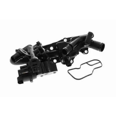 Abbildung von VEMO V46 99 0004 Thermostatgehäuse mit Sensor, ohne Thermostat RENAULT: Clio 4 Schrägheck, Kadjar, MEGANE 3 Grandtour