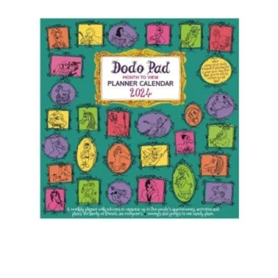 Abbildung von The Dodo Pad Family Planner Calendar 2024 Month to View with 5 Daily Columns: For up people&#039;s activities. See everyone’s comings &amp; goings in one handy place. UK made, sustainable, plastic free