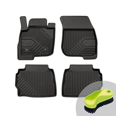 Abbildung von FROGUM No.77 Gummimatten Ganzjahresset von Auto Fußmatten Autofussmatten für Ford Mondeo V ab 2015 Langlebiges TPE Material