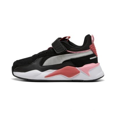 Abbildung von Puma RS X Metallic Alternative Closure+ Sneakers für Kinder Schuhe Black/Exotic Red Größe: 31