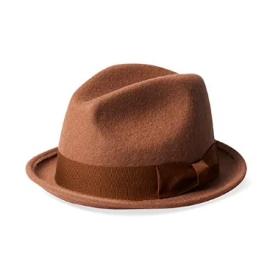 Abbildung von Brixton Unisex Staten Fedora, Camel, One Size