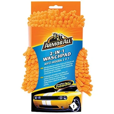 Abbildung von ARMOR ALL 2in1 Mikrofaser Waschpad GAA40058GC, weich, sanft, nicht kratzend + fusselfrei