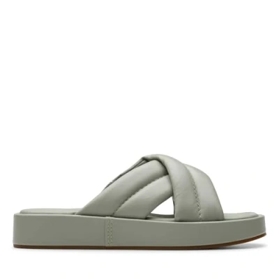 Abbildung von Clarks Alda Glide Hausschuh, Slides, Schlappen mit gepolsterter Bandage