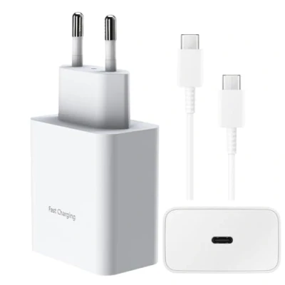 Abbildung von für Samsung 15 Watt USB Type C Schnellladeadapter, Ladegerät mit Datenkabel Ladekabel Adapter Galaxy A54 5G A53 A52s A51 A34 A33 A32 A31 A24 A23 A4 A13