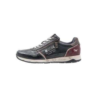 Abbildung von Mustang Sneaker low, Herren, Größe: 43, Navy Schuhe