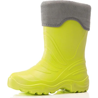 Abbildung von Ladeheid EVA federleichte Regenschuhe LA CA 03 Kinder Gummistiefel mit herausnehmbares Innenfutter