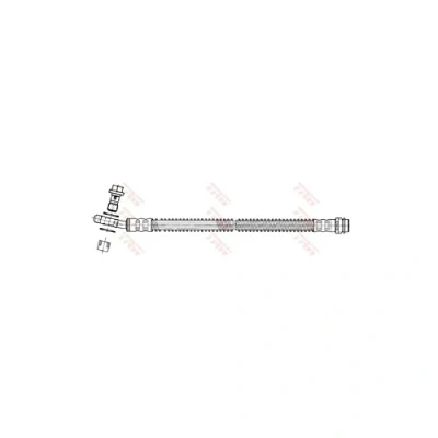 Abbildung von TRW PHD559 Bremsschläuche 440 M10x1 VOLKSWAGEN: Touareg I
