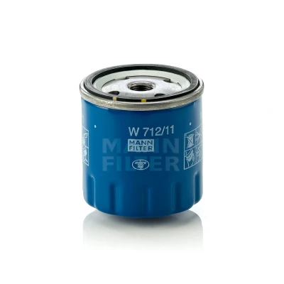 Abbildung von MANN FILTER W 712/11 Ölfilter M 16 X 1.5 mit einem Rücklaufsperrventil Anschraubfilter PEUGEOT: 205 II Schrägheck, 309 I Schrägheck