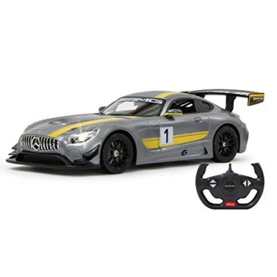 Abbildung von Jamara RC Auto Deluxe Cars, Mercedes AMG GT3 Performance, 1:14, grau, 2,4GHz, mit LED Licht