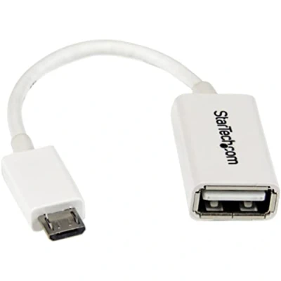 Abbildung von StarTech.com Micro USB auf OTG Adapter Stecker / Buchse zu Kabel 12,7cm