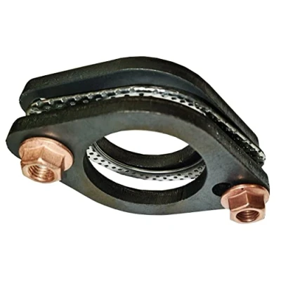 Abbildung von Universal Auspuff Flansch FLANSCHVERBINDER Set 45mm mit Dichtung und Befestigungsset für Katalysator Reparatur F.1