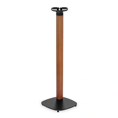 Abbildung von NEDIS Lautsprecherhalter Kompatibel mit: Sonos One SL/Sonos One/Sonos Play:1 Ständer 10 kg Fest Holz/Metall Braun/Schwarz