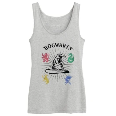 Abbildung von Harry Potter Damen wohapomtk018 Tanktop, Grau meliert, X Large