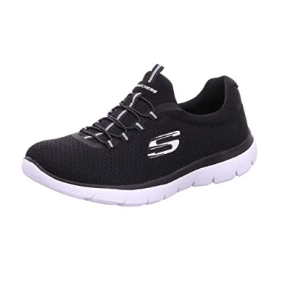 Abbildung von Skechers WIDE FIT Summits Sneaker low, Damen, Größe: 39, Black Schuhe