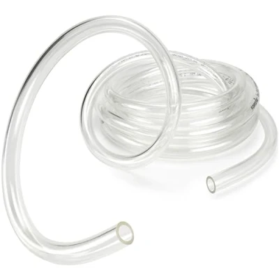 Abbildung von Poppstar PVC Schlauch 5m Transparent (4/6mm, 5 C bis +65C, max. 2 bar) für Lebensmittel, Wasser