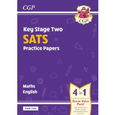 Abbildung von KS2 Maths &amp; English SATS Practice Papers: Pack 2 for the 2025 tests (with free Online Extras) (CGP Papers)