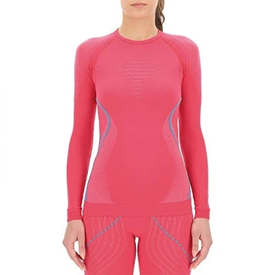 Abbildung von UYN Evolutyon Lady Underwear Shirt Long Sleeves Strawberry/Pink/Turquoise L/XL Thermischeunterwäsche