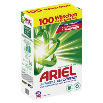 Abbildung von ARIEL Universal+ Vollwaschmittel (100 WL, 6 kg)
