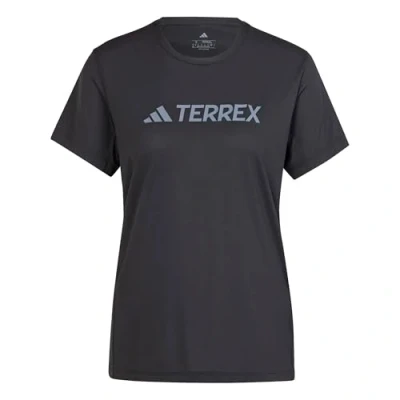 Abbildung von adidas Damen Terrex Multi Climacool Logo Tech T Shirt, Black, XS
