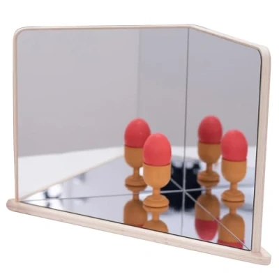 Abbildung von TickiT 73452 Wooden 4 Way Mirror One Size