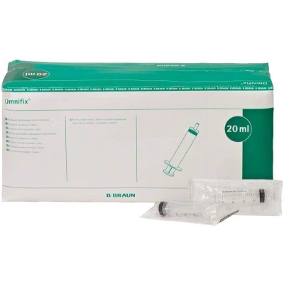 Abbildung von Omnifix Luer Lock 20ml 100 Einmalspritzen