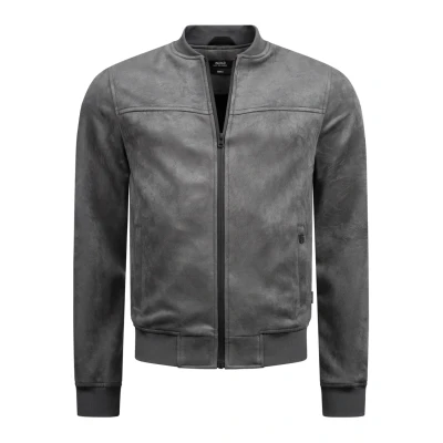 Abbildung von Indicode Jeans Kunstlederjacke, Herren, Größe: Small, Raven