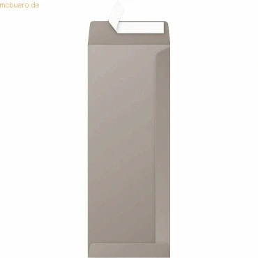Abbildung von Clairefontaine 9036C Karton mit 200 Umschläge Pollen, selbstklebend 12,5x32,4 cm 120g lose, Hellgrau