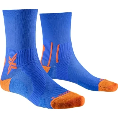 Abbildung von X Socks Run Perform Crew Laufsocke Blau Mann Grösse 45 47