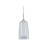 Abbildung von Paulmann Schienensystem Leuchten URail Pendel Arido II GU10 560lm 5W 2700K 230V Chrom matt, Klar, Satin, (1 tlg)