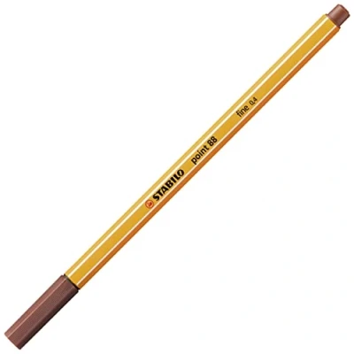 Abbildung von Fineliner STABILO point 88 Einzelstift siena