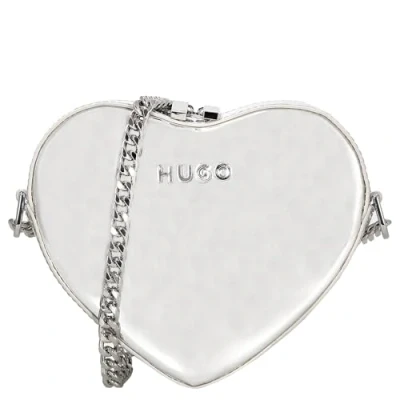 Abbildung von HUGO LOVE Crossbody Umhängetasche, Damen, Größe: One Size, Silver