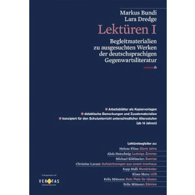 Abbildung von Lektüren I. Begleitmaterialien zu ausgesuchten Werken der deutschsprachigen Gegenwartsliteratur
