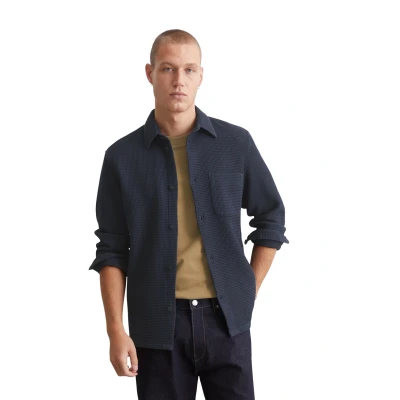 Abbildung von Marc O&#039;Polo Denim KENT Collar Hemd, Herren, Größe: Small, True navy