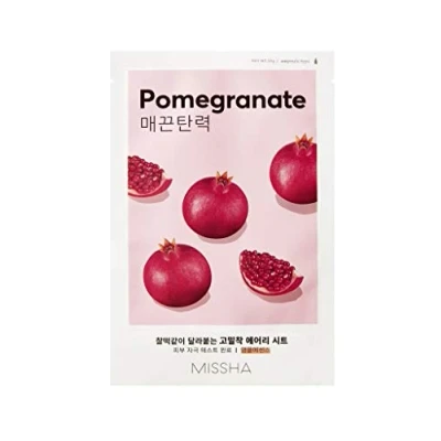 Abbildung von MISSHA Pure Source Cell Sheet Mask Granatapfel Pomegranate Gesichtsmaske 1 Stück