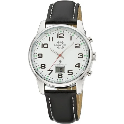Abbildung von MASTER TIME Funkuhr Super Power, MTGA 10814 12L, Armbanduhr, Quarzuhr, Herrenuhr, Datum, Leuchtzeiger