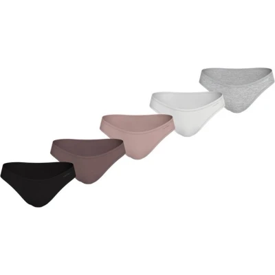 Abbildung von Calvin Klein Underwear Ideal Brief 5 PACK Slip, Damen, Größe: XL, Black/vintage pink/subdued/white/grey heather