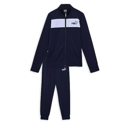 Abbildung von Puma SUIT Unisex SET Trainingsanzug für Kinder, Größe: 128, Peacoat