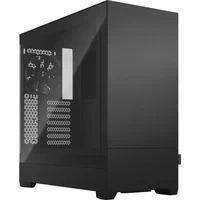 Abbildung von Fractal Design Pop Silent Black Tempered Glass Clear Tint Bitumen Panel and Sound dampening Foam TG Side Three 120 mm Aspect 12 Fans Included ATX Mid Tower PC Case