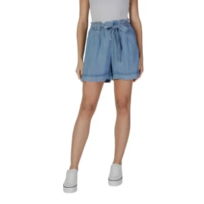 Abbildung von b.young Bylana Jeans Shorts, Damen, Größe: 36, Ligth blue denim