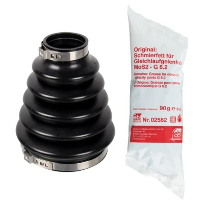 Abbildung von FEBI BILSTEIN 172740 Achsmanschette radseitig, Vorderachse rechts Thermoplast FORD: FOCUS 3 Turnier, FIESTA 6,