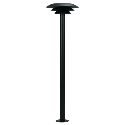 Abbildung von Dyberg Larsen DL25 Outdoor Poller schwarz Ø 25cm