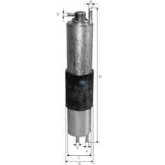 Abbildung von UFI 31.847.00 Kraftstofffilter Filtereinsatz 8mm BMW: 3 Limousine, Cabrio, Coupe
