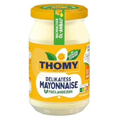 Abbildung von THOMY Delikatess Mayonnaise 250ml Glas, 1er Pack (1 x 250ml)