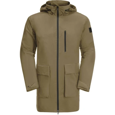 Abbildung von Jack Wolfskin Norden PORT Parka, Herren, Größe: Large, Grey olive