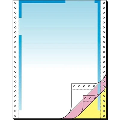 Abbildung von SIGEL 26256 Endlos Briefbogen 12 Zoll x 240 mm (A4 hoch), 70/53/57 g, 400 Sätze 3fach, Druckerpapier