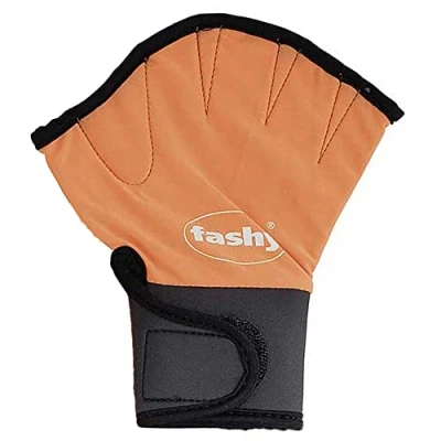 Abbildung von Fashy Aqua Neopren Handschuhe, orange/schwarz, S, 4462 S