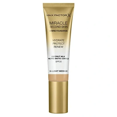 Abbildung von Max Factor Miracle Second Skin Foundation 04 Light Medium